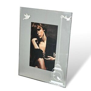 New Modern Mirror Picture Photo Frame 3.5” x 5.5”
